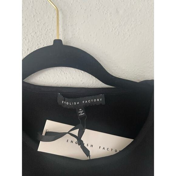 Anthropologie Endless rose Women's Back Tie Detail Halter Neck Top, Medi… - Picture 4 of 8